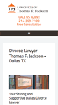 Mobile Screenshot of dfwlawyer.com